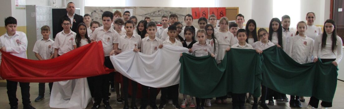 Március 15-i megemlékezés a Kovátsban