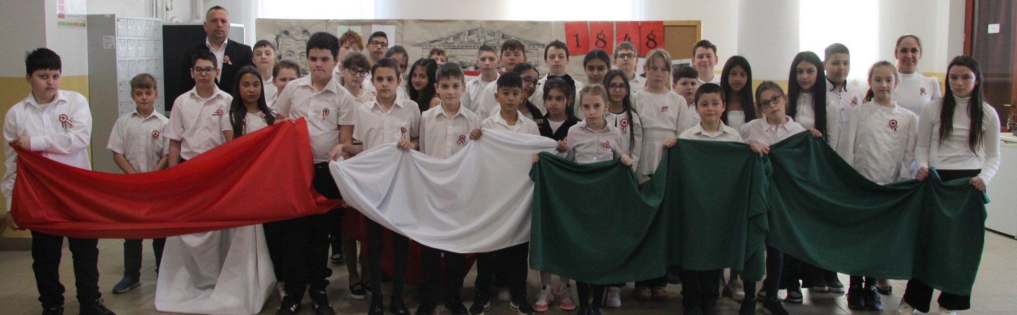 Március 15-i megemlékezés a Kovátsban